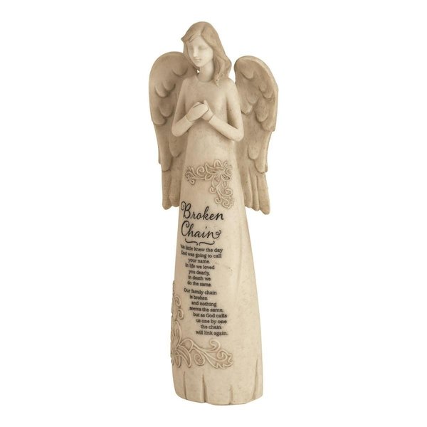 Dicksons 10 in Angel Broken Chain Resin Figurine ANGR330